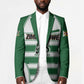 Custom Zimbabwe Rugby 3rd Africa Cup Blazer The Sables Back-to-Back Champions
