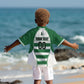 Custom Zimbabwe Rugby 3rd Africa Cup Kid Hawaiian Shirt The Sables Back-to-Back Champions