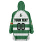 Custom Zimbabwe Rugby 3rd Africa Cup Kid Wearable Blanket Hoodie The Sables Back-to-Back Champions