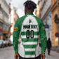 Custom Zimbabwe Rugby 3rd Africa Cup Long Sleeve Button Shirt The Sables Back-to-Back Champions
