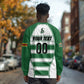 Custom Zimbabwe Rugby 3rd Africa Cup Long Sleeve Shirt The Sables Back-to-Back Champions
