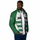 Custom Zimbabwe Rugby 3rd Africa Cup Padded Jacket The Sables Back-to-Back Champions