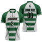 Custom Zimbabwe Rugby 3rd Africa Cup Zipper Polo Shirt The Sables Back-to-Back Champions