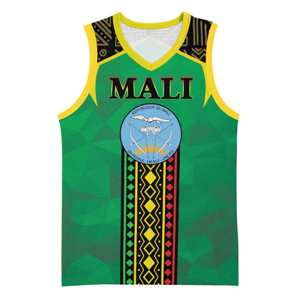 Mali Basketball Jersey Mali ka Fasojamana - African Pride