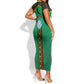 Mali Short Sleeve Bodycon Dress Mali ka Fasojamana LT01