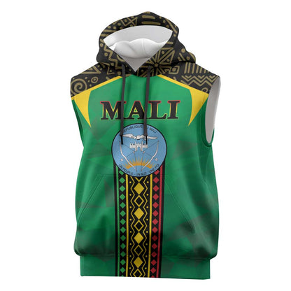 Mali Sleeveless Hoodie Mali ka Fasojamana - African Pride
