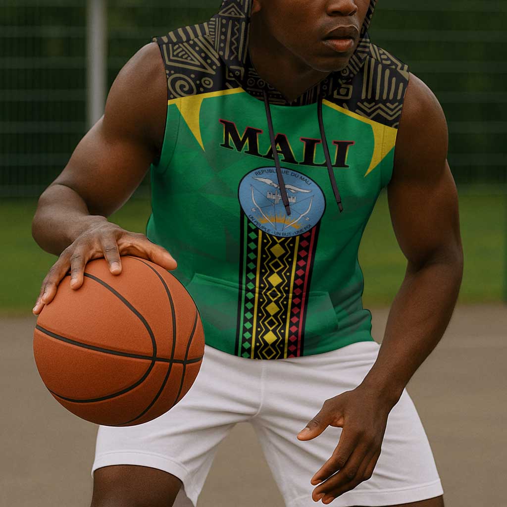 Mali Sleeveless Hoodie Mali ka Fasojamana - African Pride