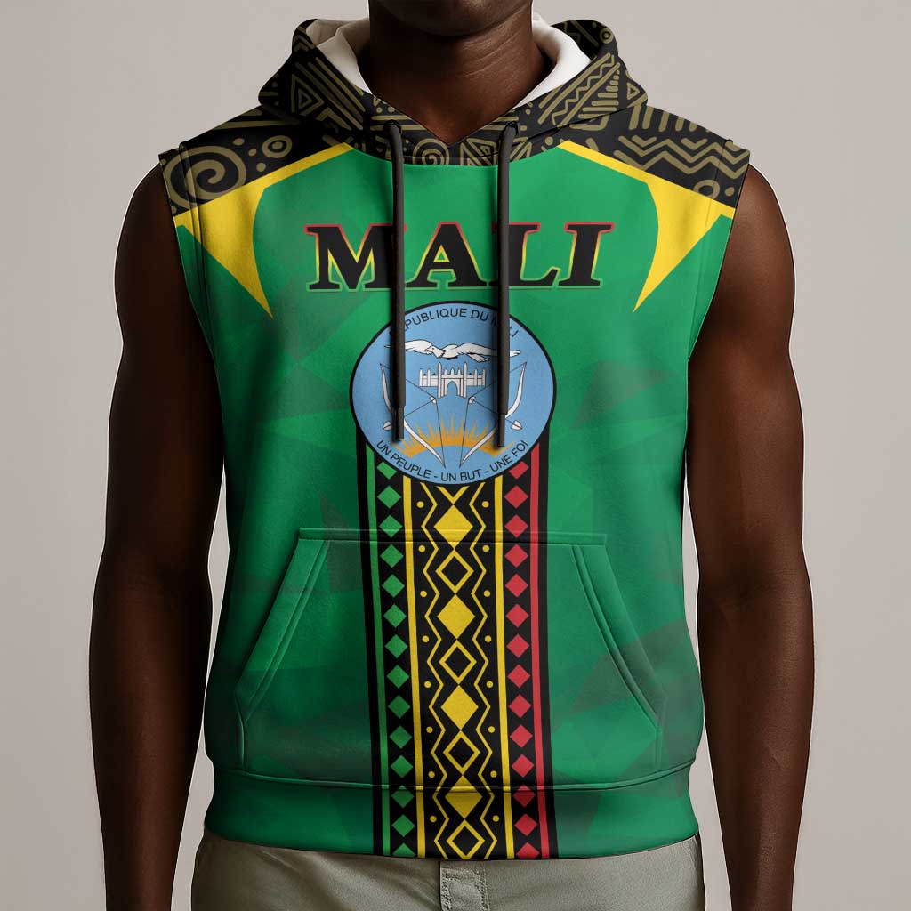 Mali Sleeveless Hoodie Mali ka Fasojamana - African Pride