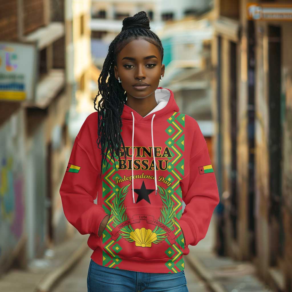 Guinea-Bissau Hoodie Unidade Luta Progresso