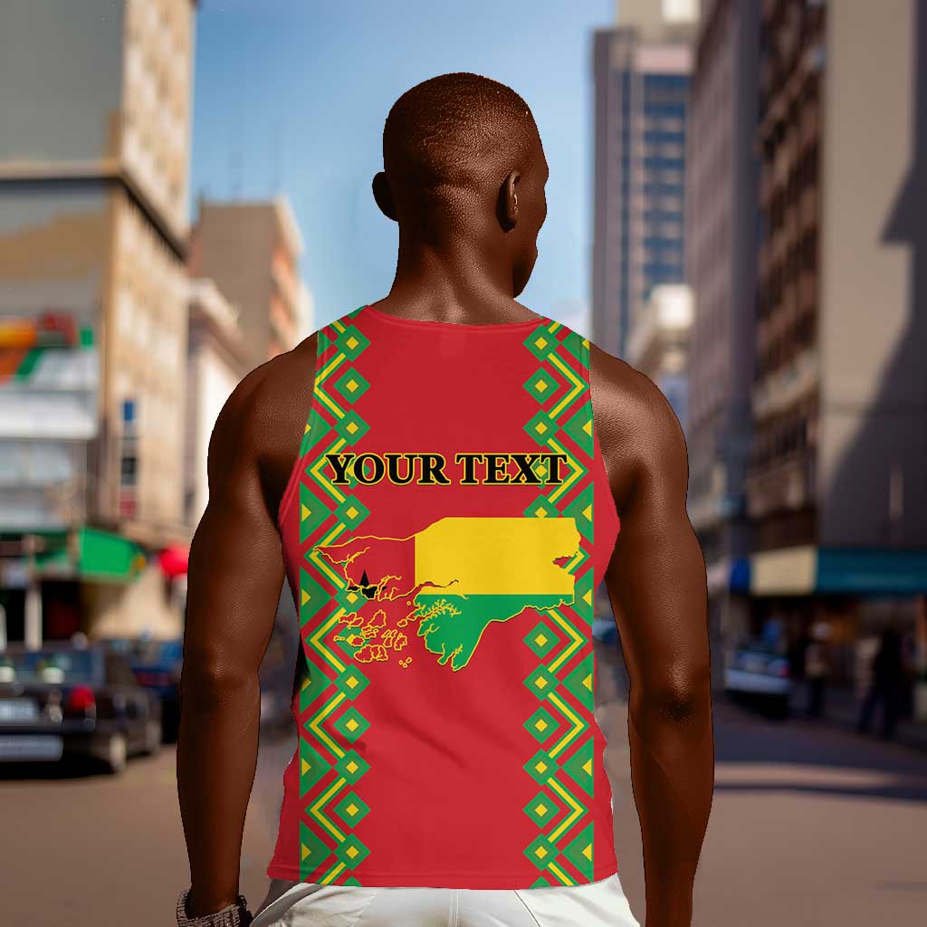 Guinea-Bissau Men Tank Top Unidade Luta Progresso