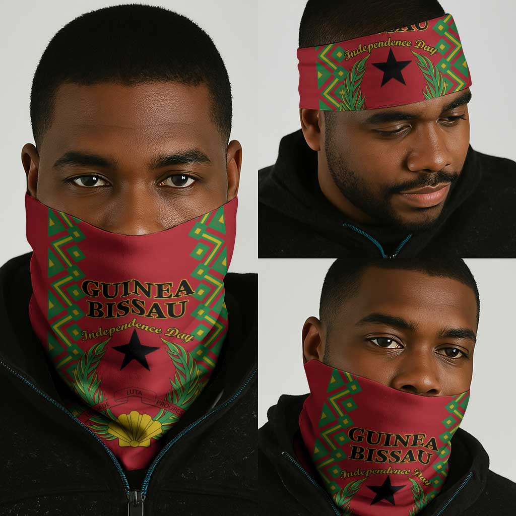 Guinea-Bissau Neck Gaiter Unidade Luta Progresso - African Pride