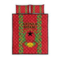 Guinea-Bissau Quilt Bed Set Unidade Luta Progresso