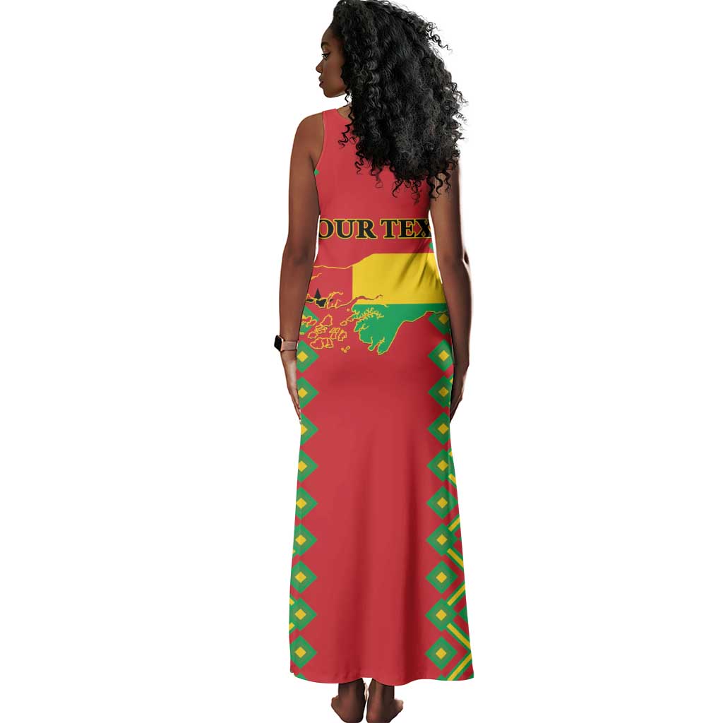Guinea-Bissau Tank Maxi Dress Unidade Luta Progresso