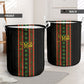 Mali Bogolanfini African Pattern Laundry Basket