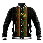 Personalized Mali Bogolanfini African Pattern Baseball Jacket