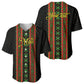 Personalized Mali Bogolanfini African Pattern Baseball Jersey