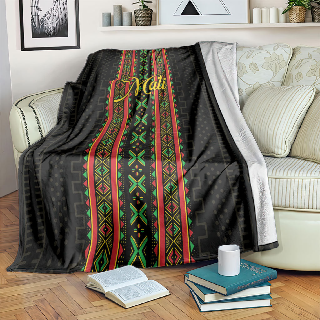 Mali Bogolanfini African Pattern Blanket