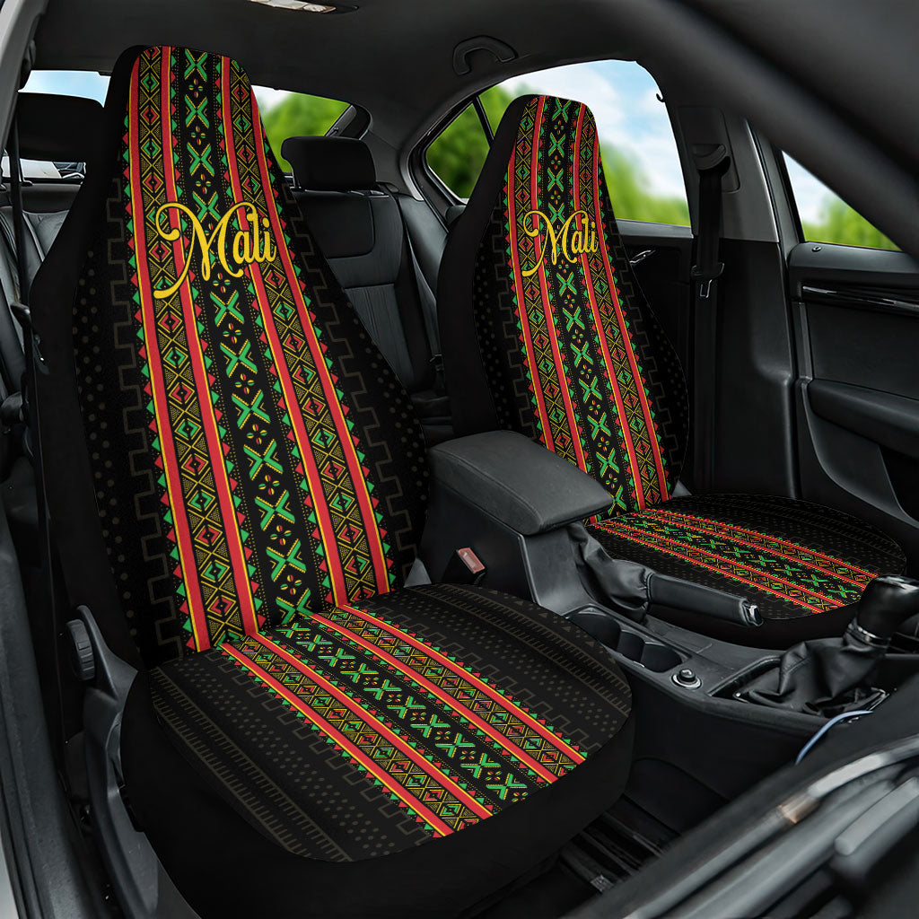 Mali Bogolanfini African Pattern Car Seat Cover