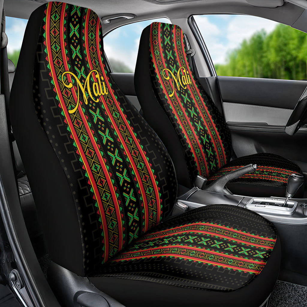 Mali Bogolanfini African Pattern Car Seat Cover