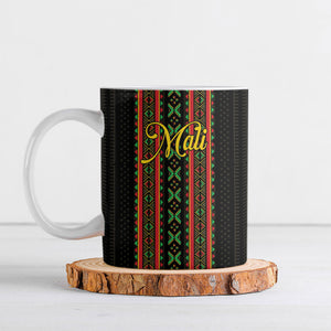 Personalized Mali Bogolanfini African Pattern Ceramic Mug