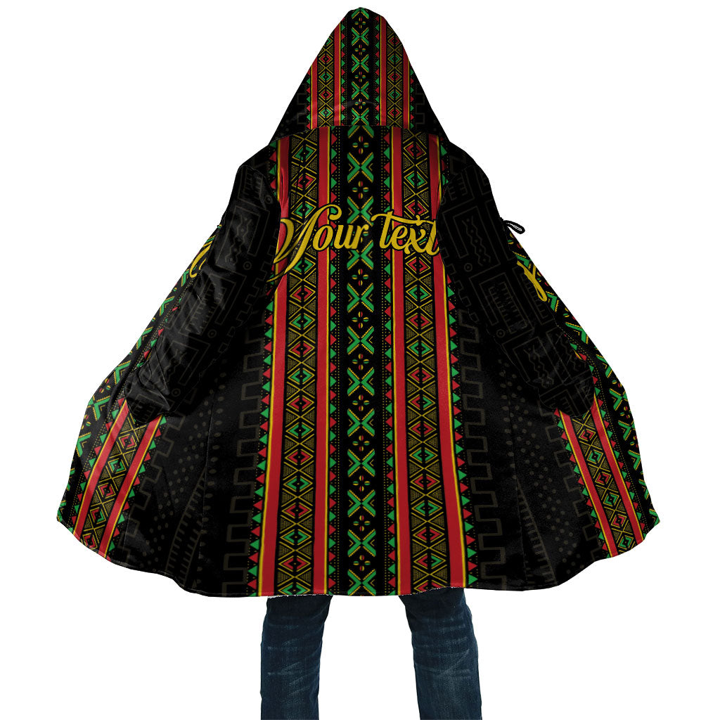 Personalized Mali Bogolanfini African Pattern Cloak