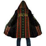 Personalized Mali Bogolanfini African Pattern Cloak