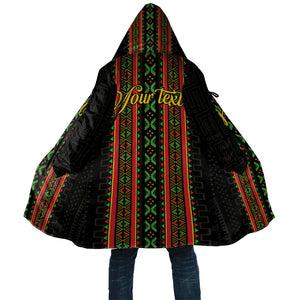 Personalized Mali Bogolanfini African Pattern Cloak