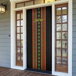 Personalized Mali Bogolanfini African Pattern Door Cover