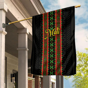 Mali Bogolanfini African Pattern Garden Flag