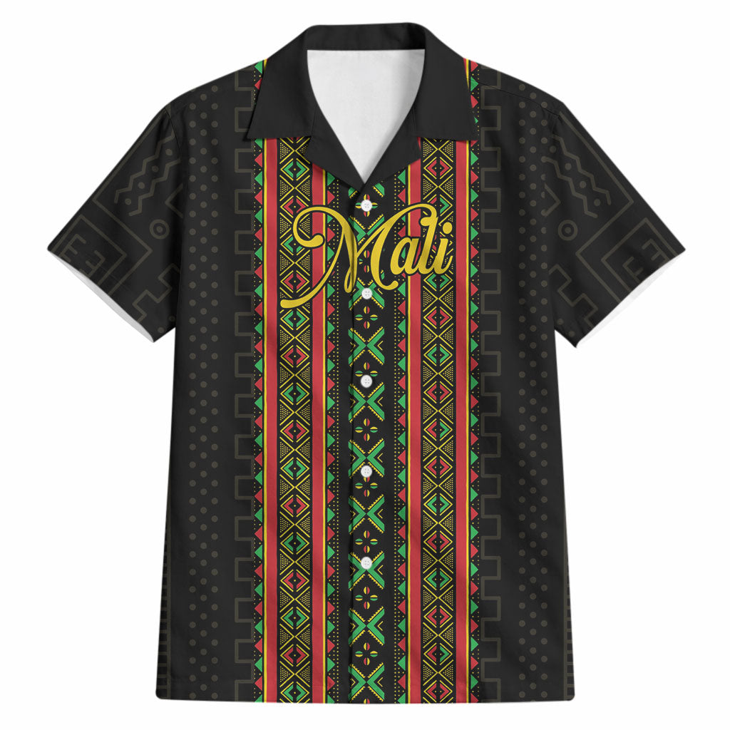 Personalized Mali Bogolanfini African Pattern Hawaiian Shirt