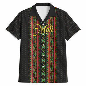 Personalized Mali Bogolanfini African Pattern Hawaiian Shirt