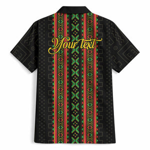 Personalized Mali Bogolanfini African Pattern Hawaiian Shirt