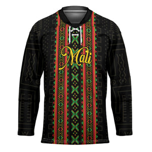 Personalized Mali Bogolanfini African Pattern Hockey Jersey