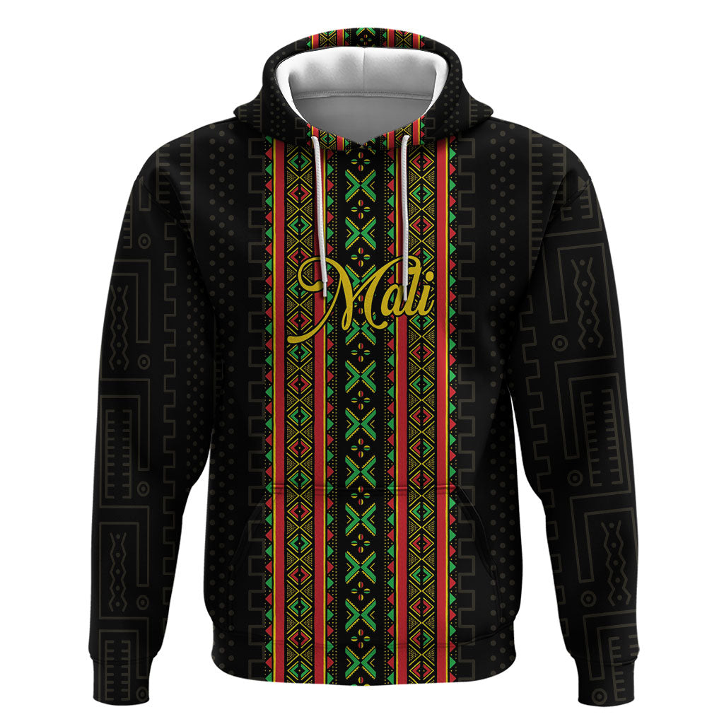 Personalized Mali Bogolanfini African Pattern Hoodie
