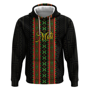Personalized Mali Bogolanfini African Pattern Hoodie