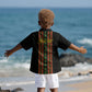 Personalized Mali Bogolanfini African Pattern Kid Hawaiian Shirt