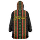 Personalized Mali Bogolanfini African Pattern Kid Wearable Blanket Hoodie