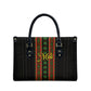 Mali Bogolanfini African Pattern Leather Bag