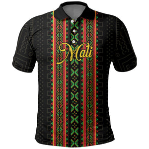 Personalized Mali Bogolanfini African Pattern Polo Shirt