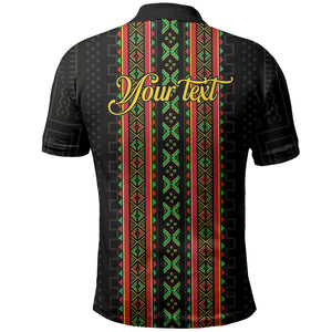 Personalized Mali Bogolanfini African Pattern Polo Shirt