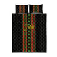 Mali Bogolanfini African Pattern Quilt Bed Set