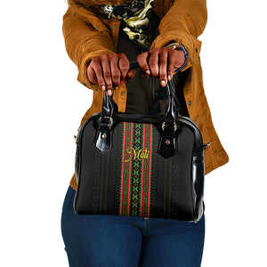 Mali Bogolanfini African Pattern Shoulder Handbag