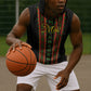 Personalized Mali Bogolanfini African Pattern Sleeveless Hoodie