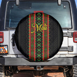 Mali Bogolanfini African Pattern Spare Tire Cover