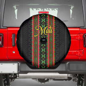 Mali Bogolanfini African Pattern Spare Tire Cover