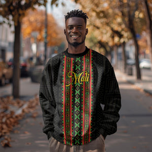 Personalized Mali Bogolanfini African Pattern Sweatshirt
