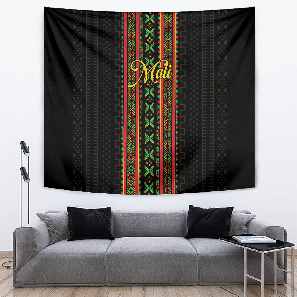 Mali Bogolanfini African Pattern Tapestry