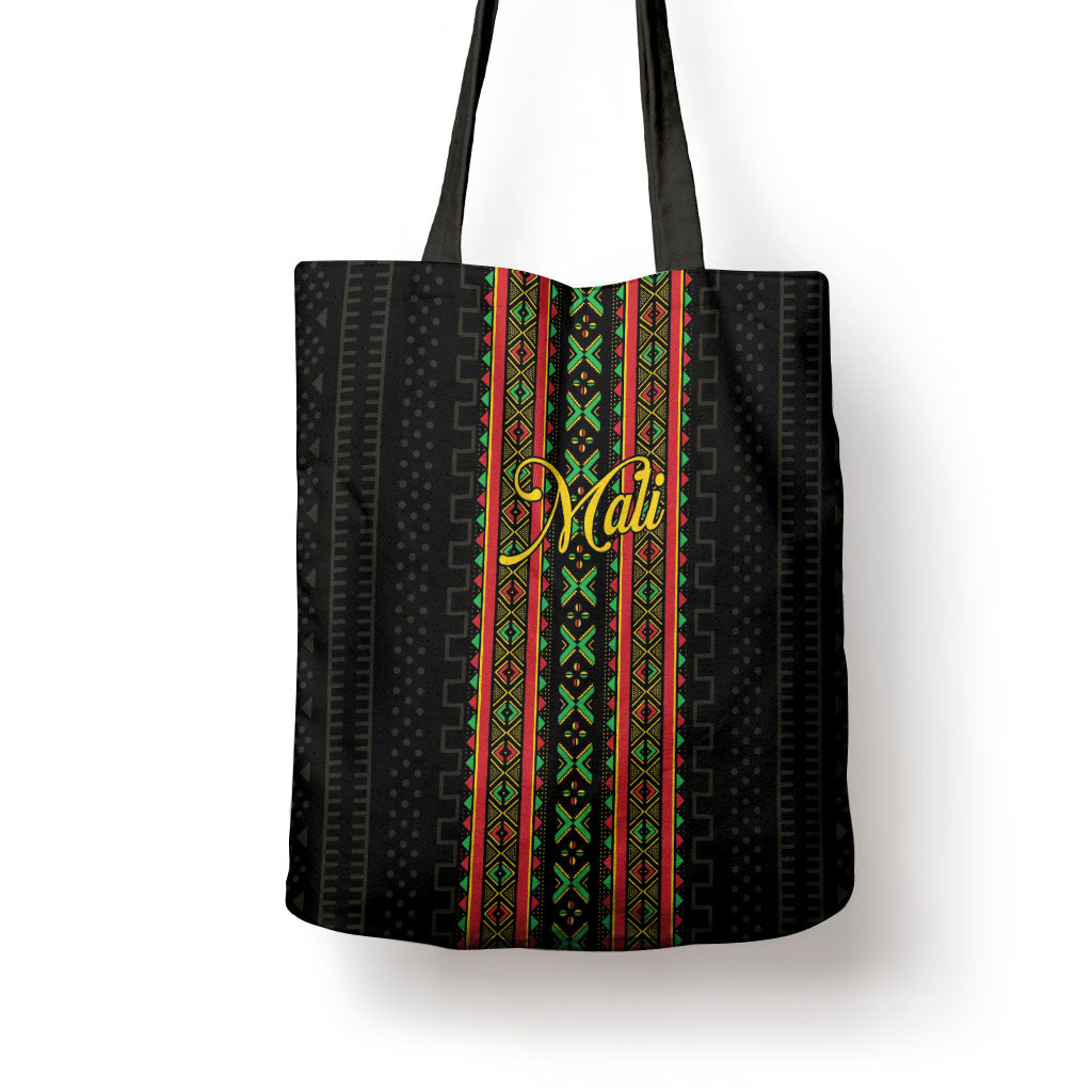 Mali Bogolanfini African Pattern Tote Bag