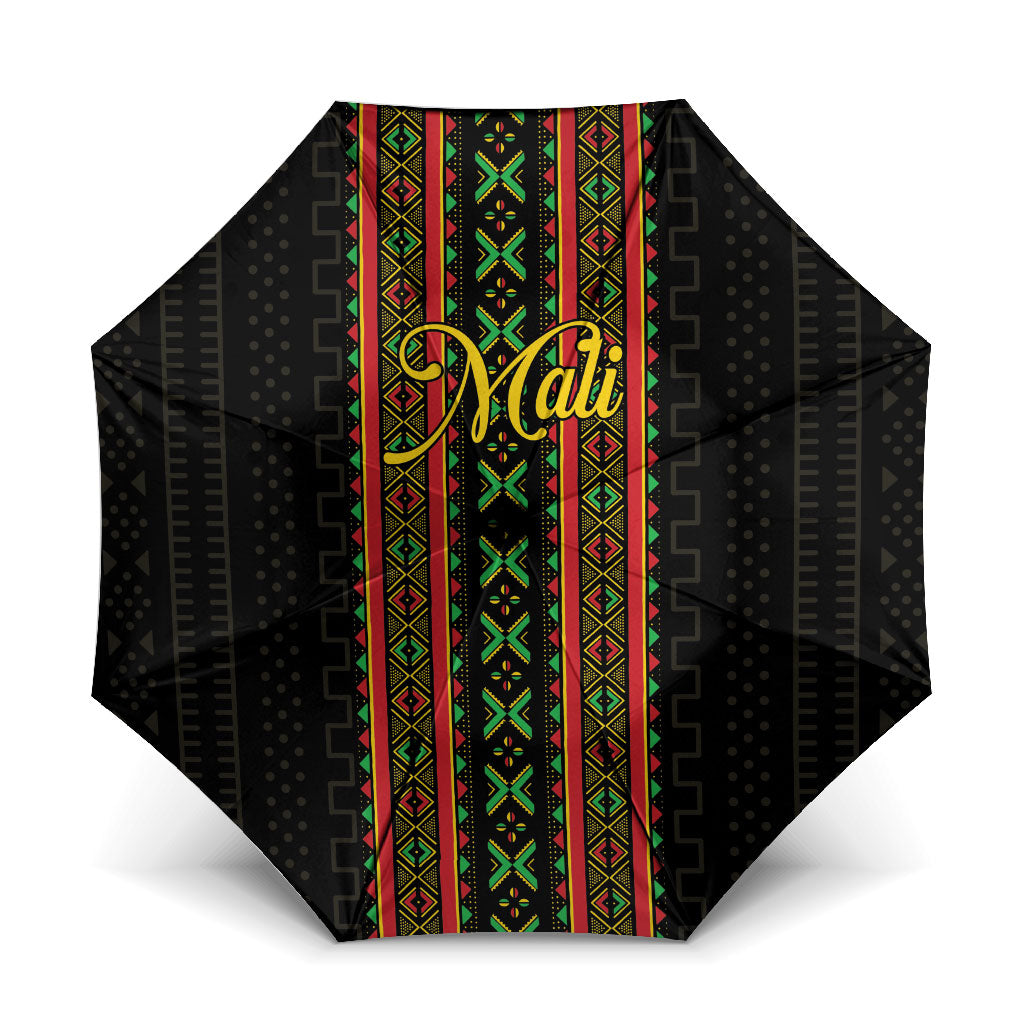 Mali Bogolanfini African Pattern Umbrella