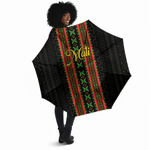 Mali Bogolanfini African Pattern Umbrella